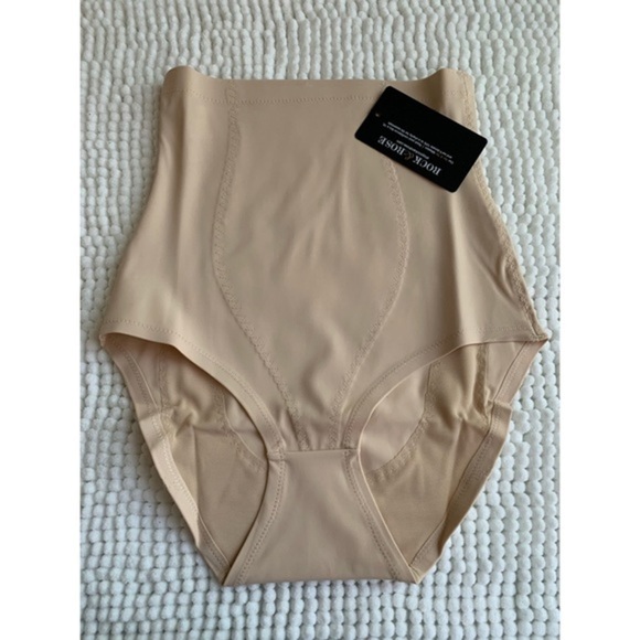 Women's Rock & Rose Tan Beige Tummy Shaper Size Small NWT #6150 - Picture 2 of 2